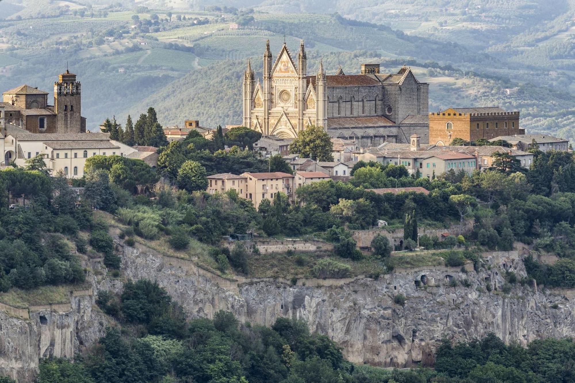 Orvieto Brick House Leilighet Orvieto Scalo Eksteriør bilde